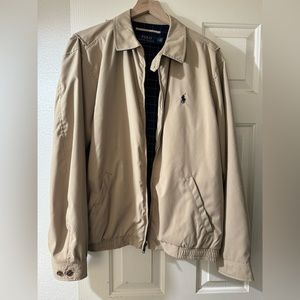 Polo Ralph Lauren Bi-Swing Jacket, Size L, khaki